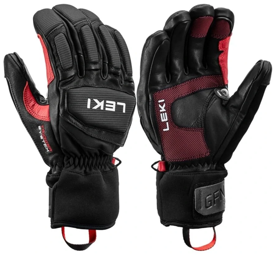 LEKI RUKAVICE GRIFFIN PRO 3D BLK/RED