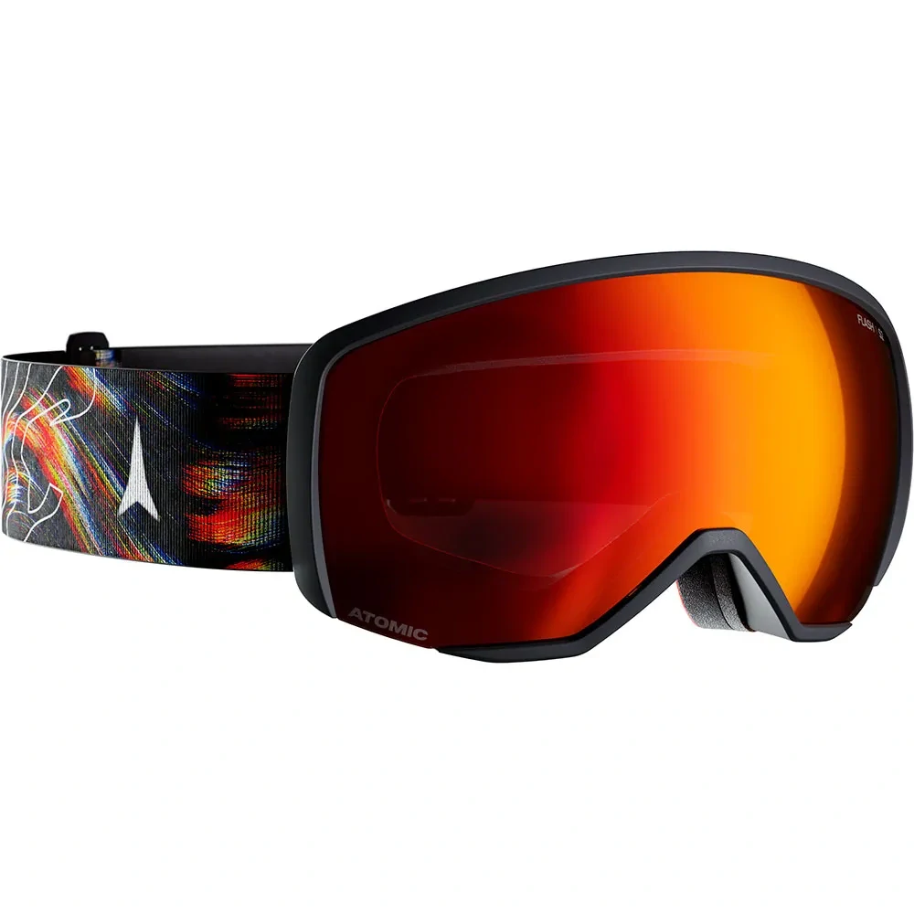 ATOMIC OKULIARE REVENT JR S FLASH GRAP/BLK