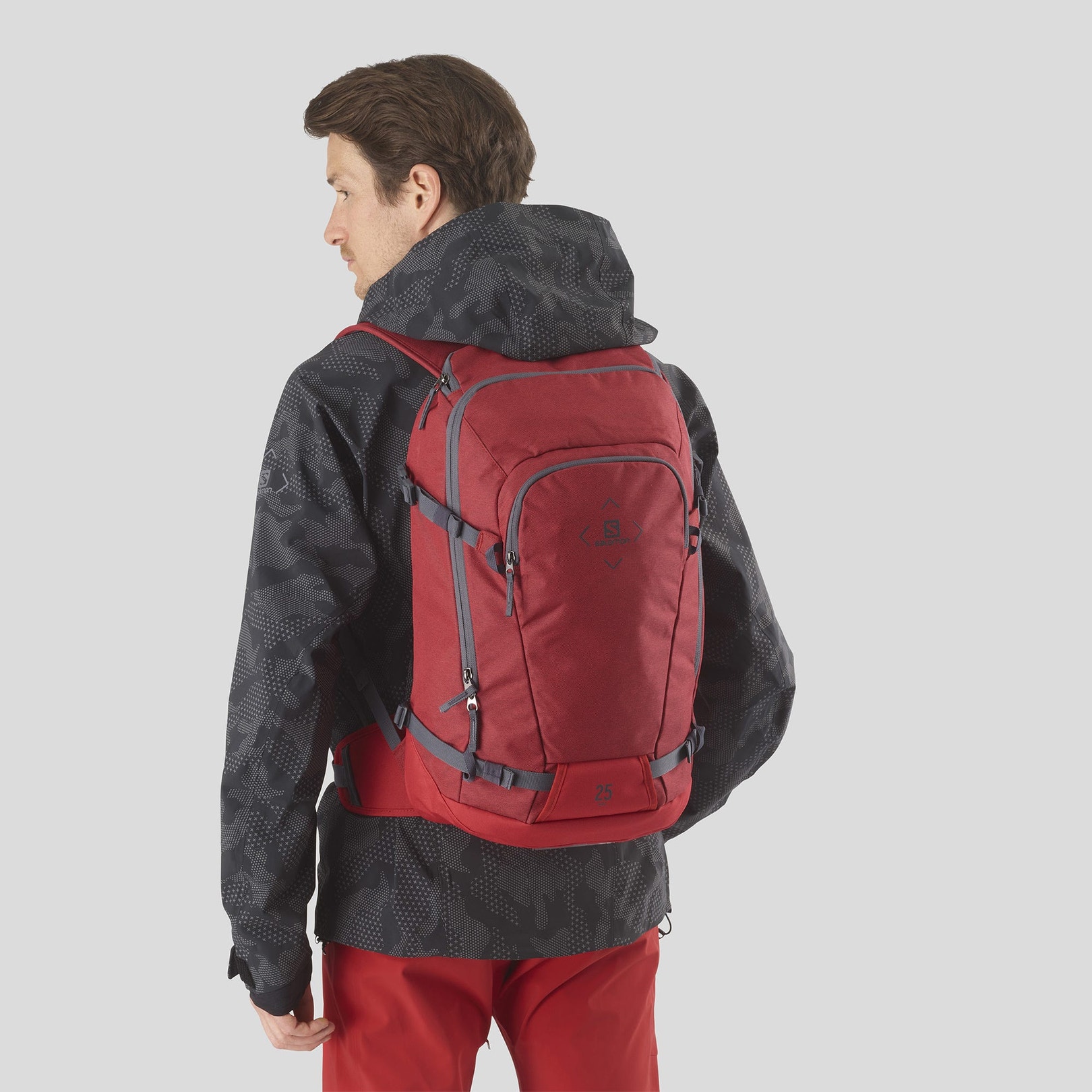 SALOMON RUKSAK SIDE 25 GOJI BERRY