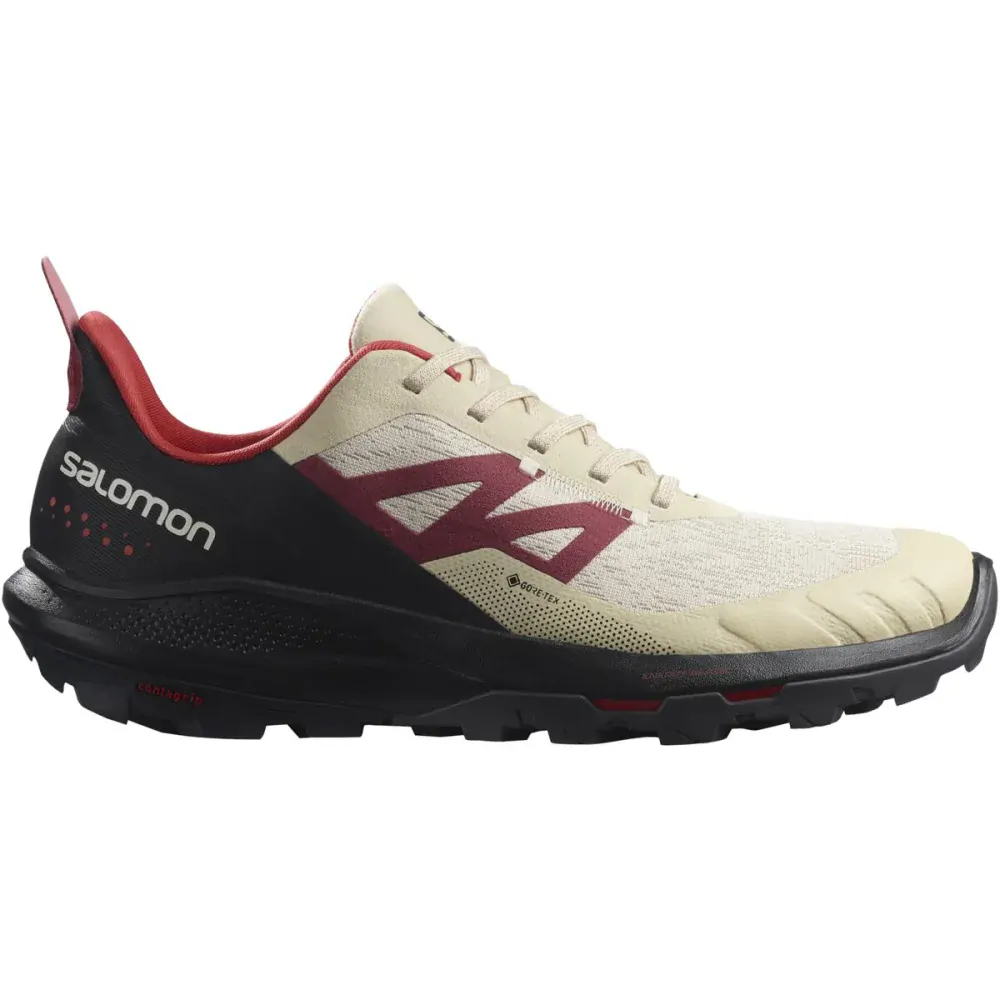 SALOMON OUT PULSE GTX BLEACHED SAND/BLACK