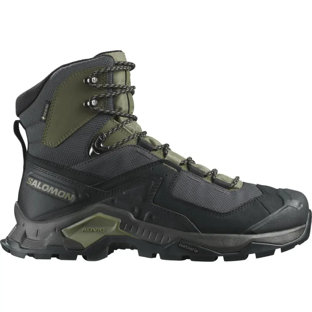 SALOMON OBUV QUEST ELEMENT GTX BLK/DEEP OLIVE