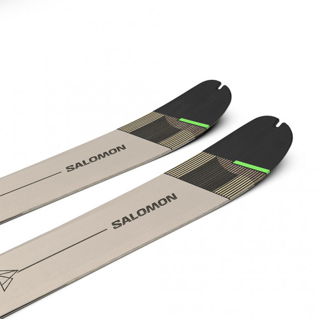 SALOMON LYŽE MTN 86 PRO + SKINS BLK/GREEN 