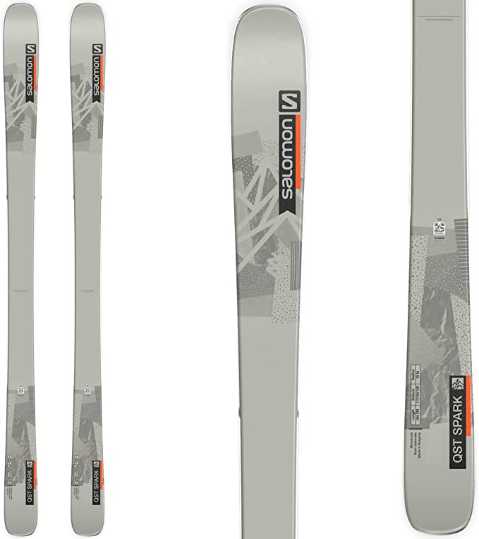 SALOMON LYŽE QST SPARK STORM GREY