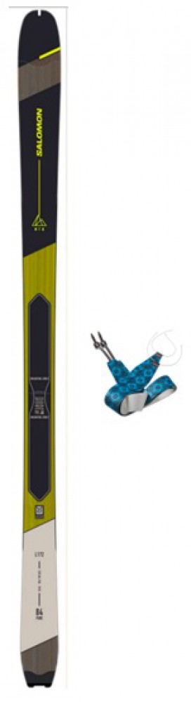 AKČNÝ SKIALP SET MTN 84 PURE + PÁSY+ VIAZANIE ATK PURE 10+ MONTÁŽ VIAZANIA 