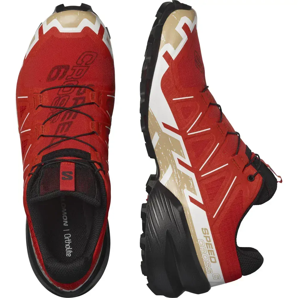 SALOMON SPEEDCROSS OBUV  6 FIERY RED