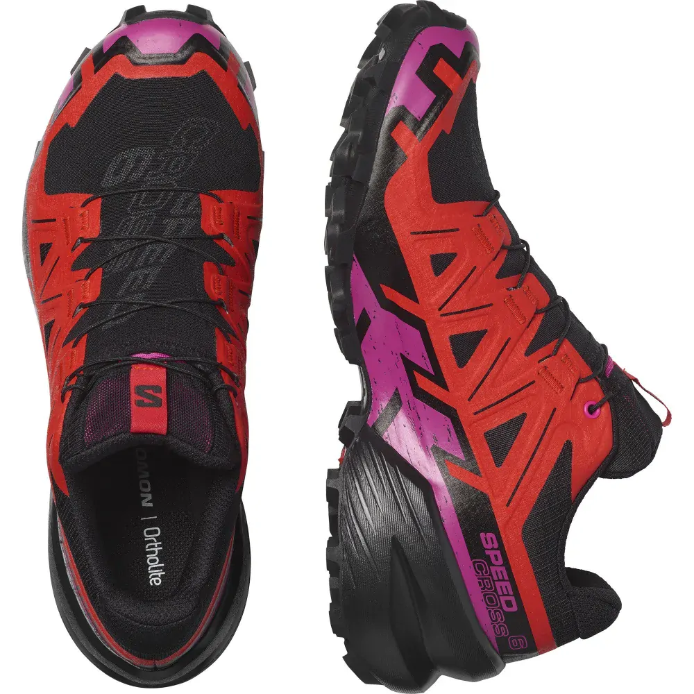 SALOMON SPEEDCROSS 6 GTX W BLK/FIRD
