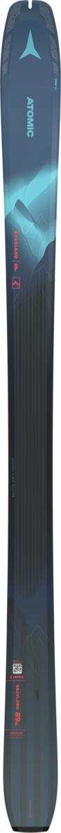 ATOMIC SKIALP LYŽE BACKLAND 89 SLW + SKINS 88/89 BLU/BLK