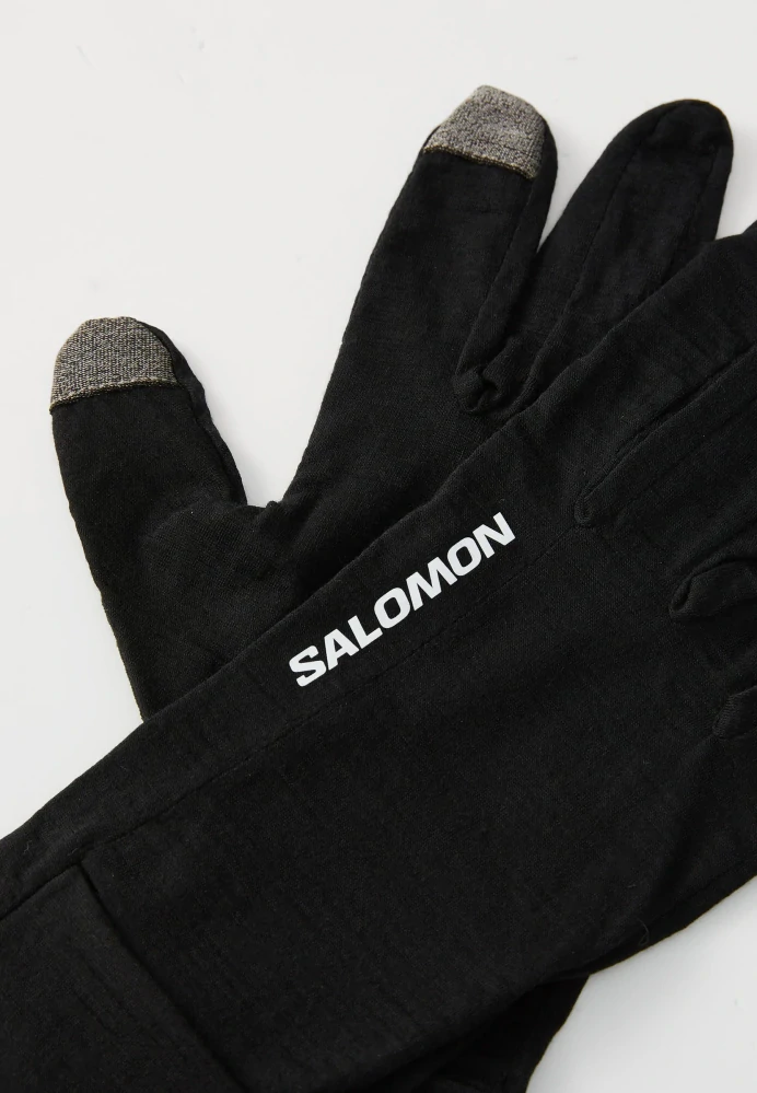 SALOMON RUKAVICE MERINO BLK