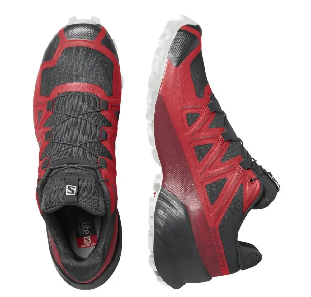 SALOMON OBUV SPEEDCROSS 5 GOJI BERRY/WHITE/BLACK