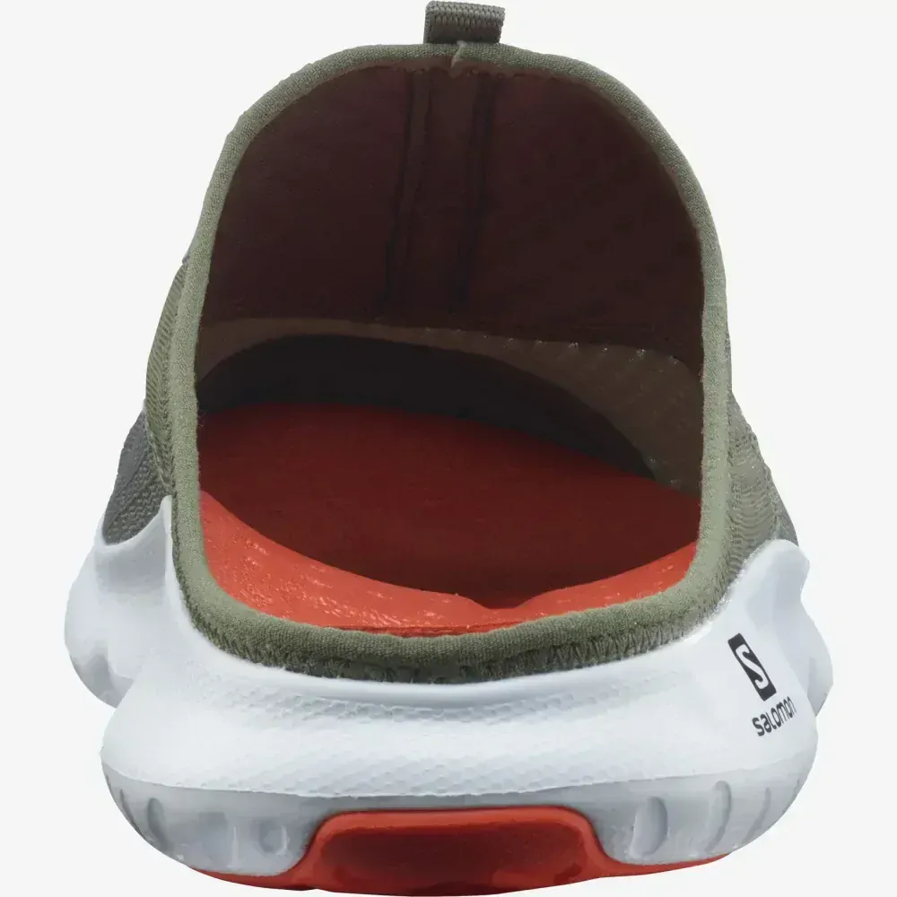 SALOMON OBUV REELAX SLIDE 5.0 DEEP LICHEN GREEN 