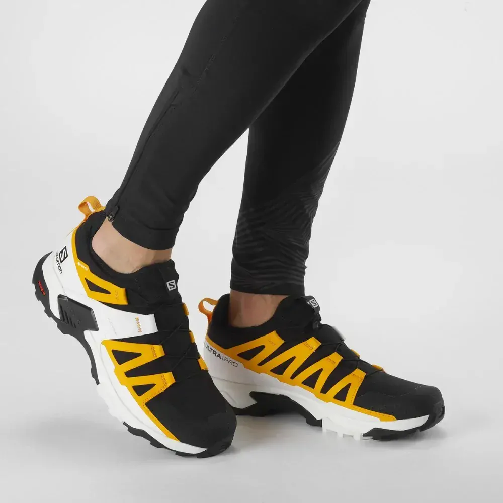 SALOMON OBUV X ULTRA PRO GTX BLK/WHI/SAFFFRON