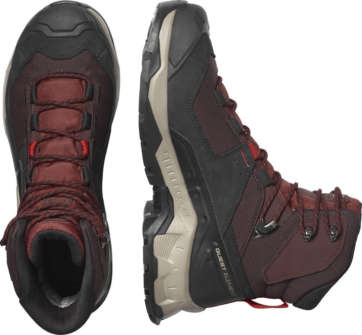 SALOMON QUEST ELEMENT GTX CHOCOLATE PLUM