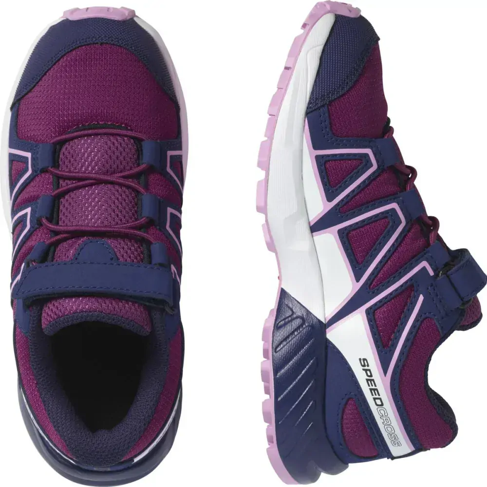 SALOMON OBUV SPEEDCROSS BUNGEE K PLUM