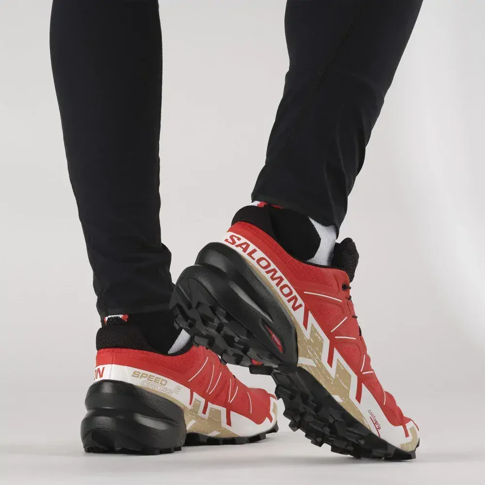 SALOMON SPEEDCROSS OBUV  6 FIERY RED