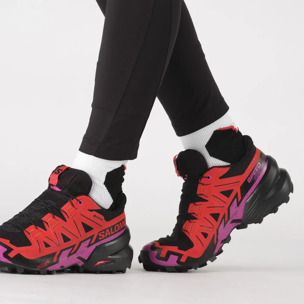 SALOMON SPEEDCROSS 6 GTX W BLK/FIRD