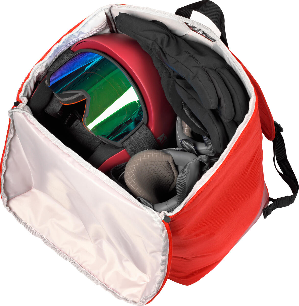 ATOMIC BOOT A HELMET PACK RED/RIO RED