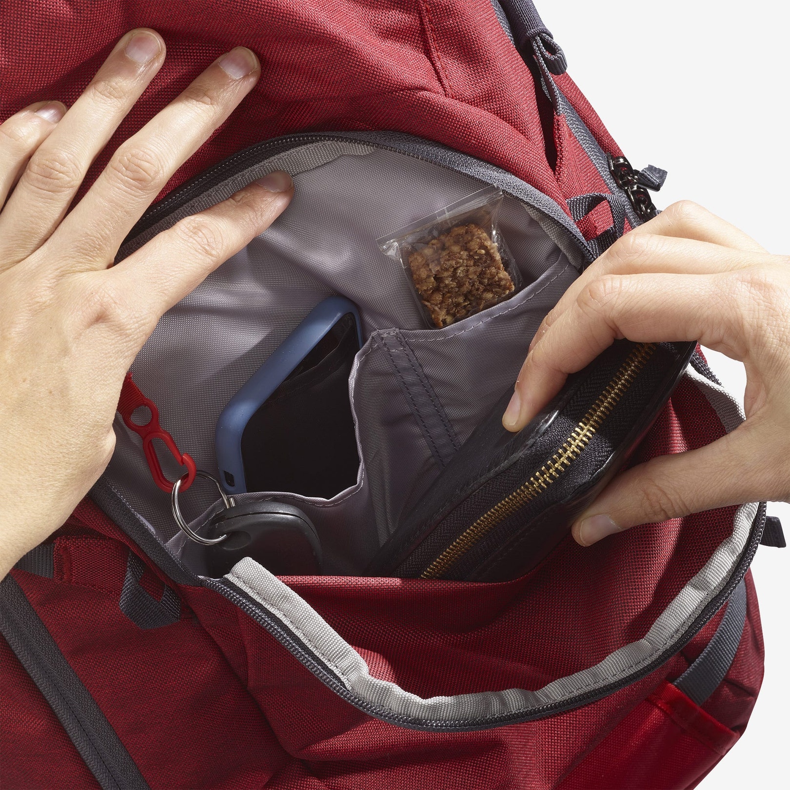 SALOMON RUKSAK SIDE 25 GOJI BERRY