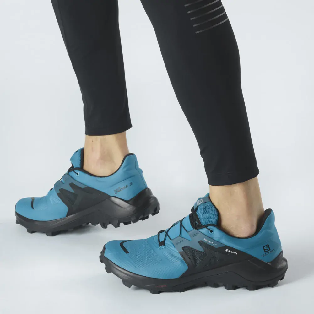 SALOMON OBUV WILDCROSS 2 GTX REEF BLK/MALLARD