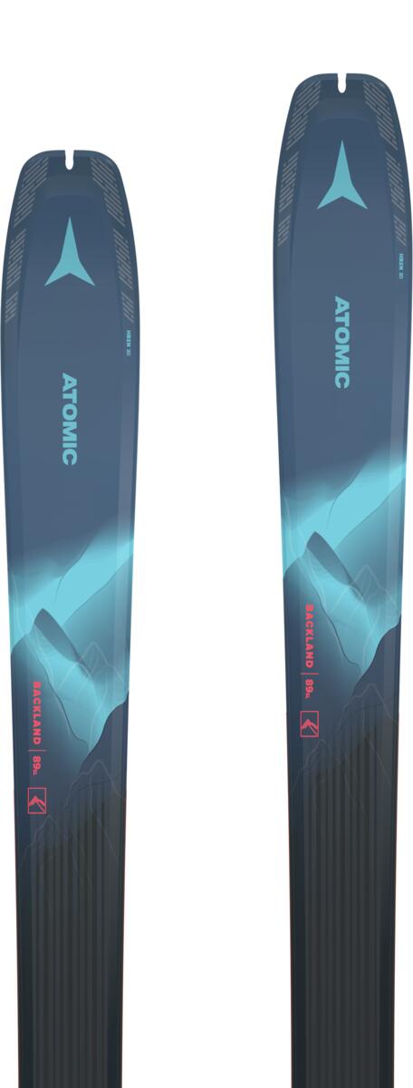 ATOMIC SKIALP LYŽE BACKLAND 89 SLW + SKINS 88/89 BLU/BLK