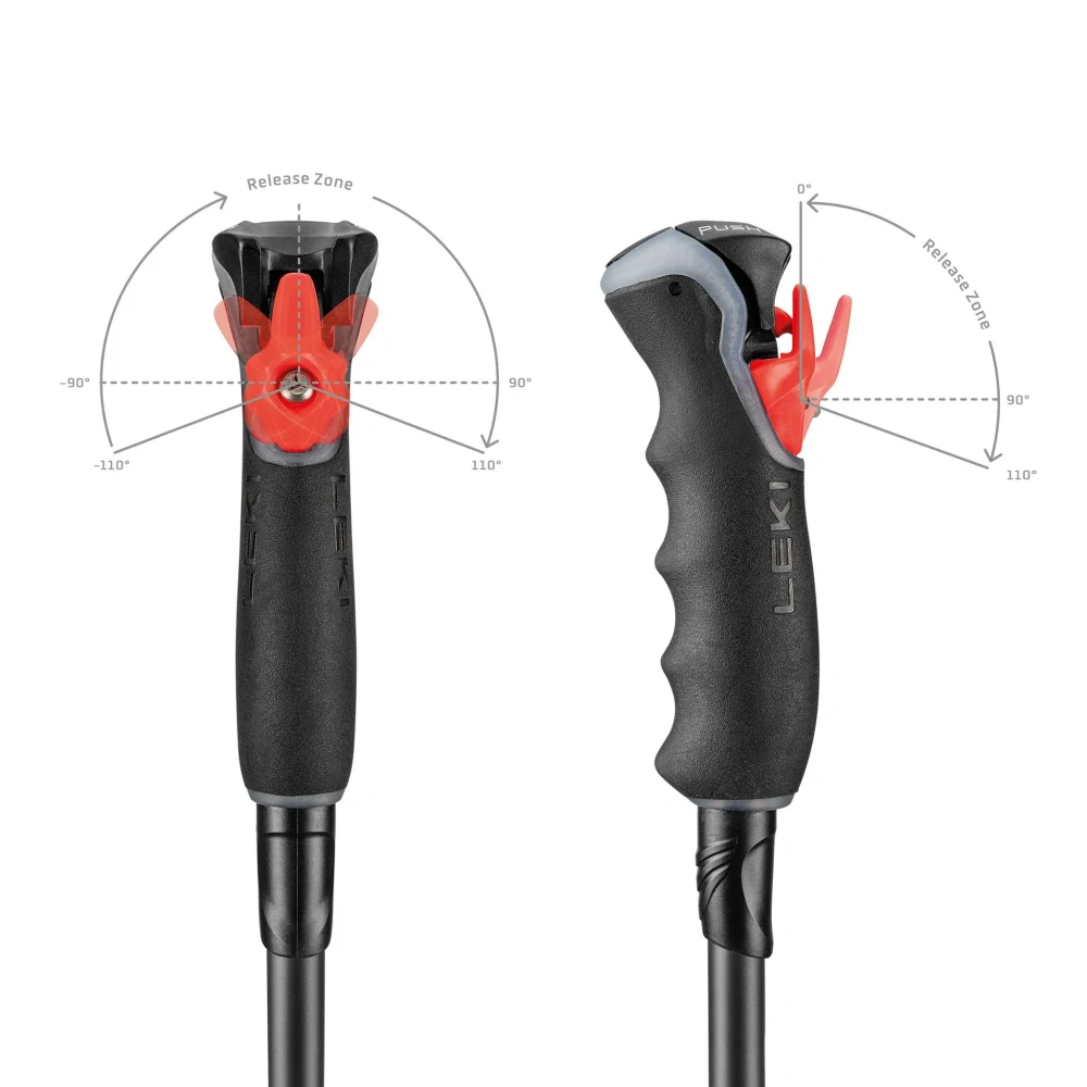 LEKI PALICE ARTENA AIRFOIL 3D BLK/ROSEGOLD