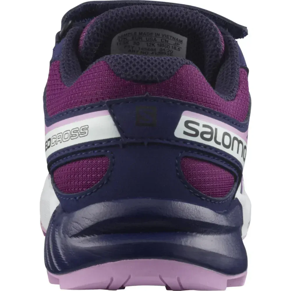 SALOMON OBUV SPEEDCROSS BUNGEE K PLUM
