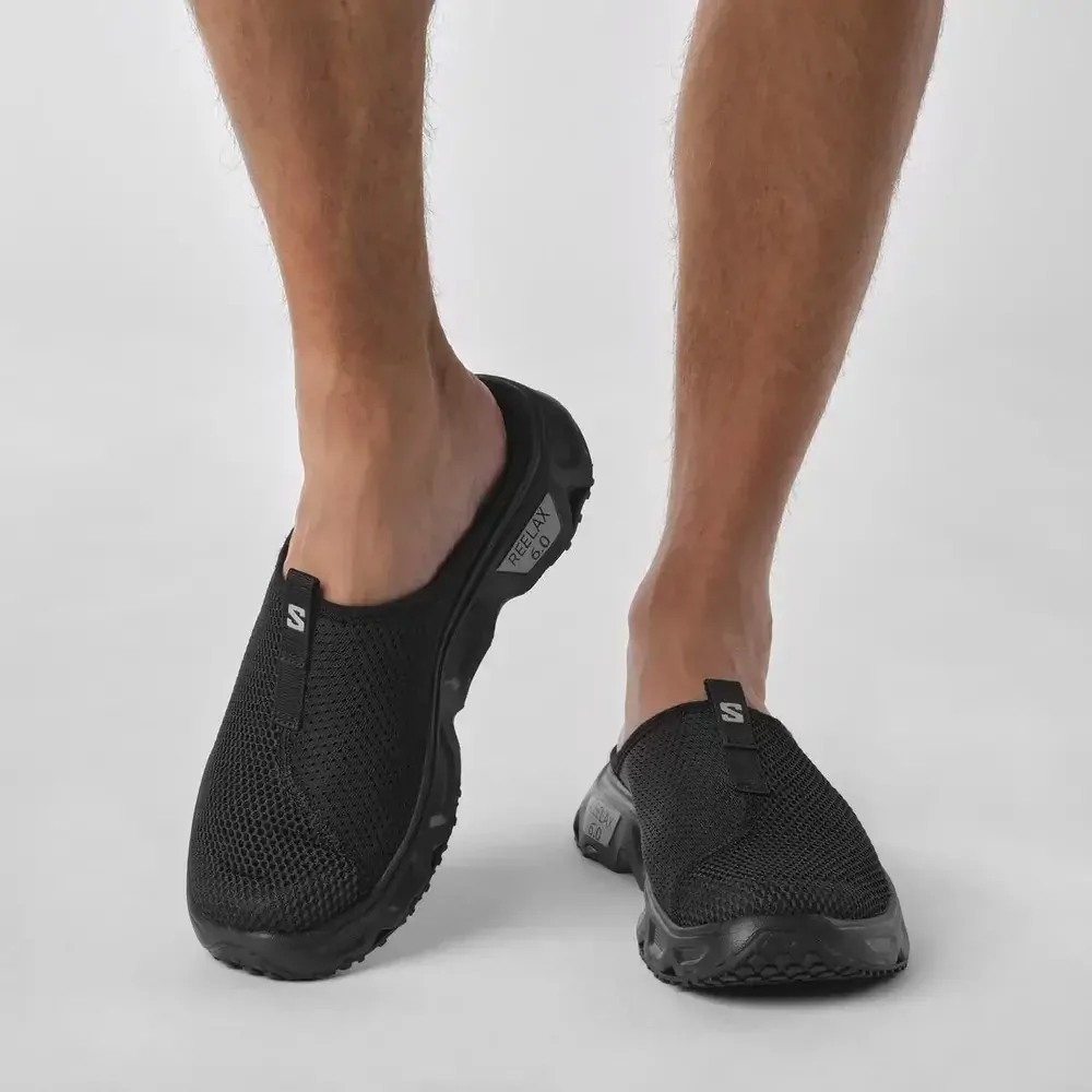 SALOMON REELAX SLIDE 6,0 BLK/BLK/ALLOY