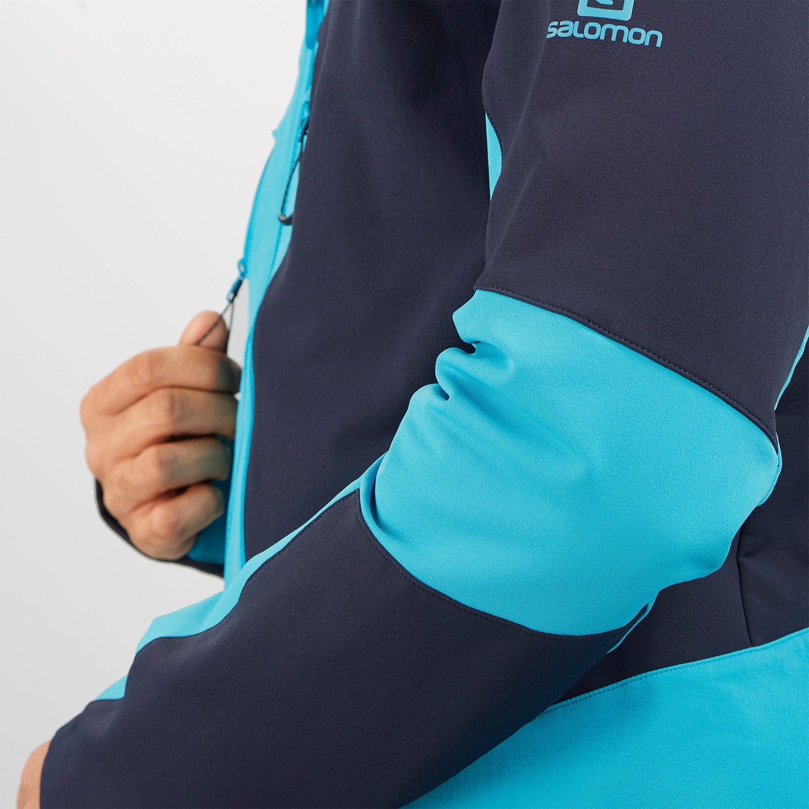 SALOMON BUNDA OUTPEAK SOFTSHELL HDY M NIGHT BLUE