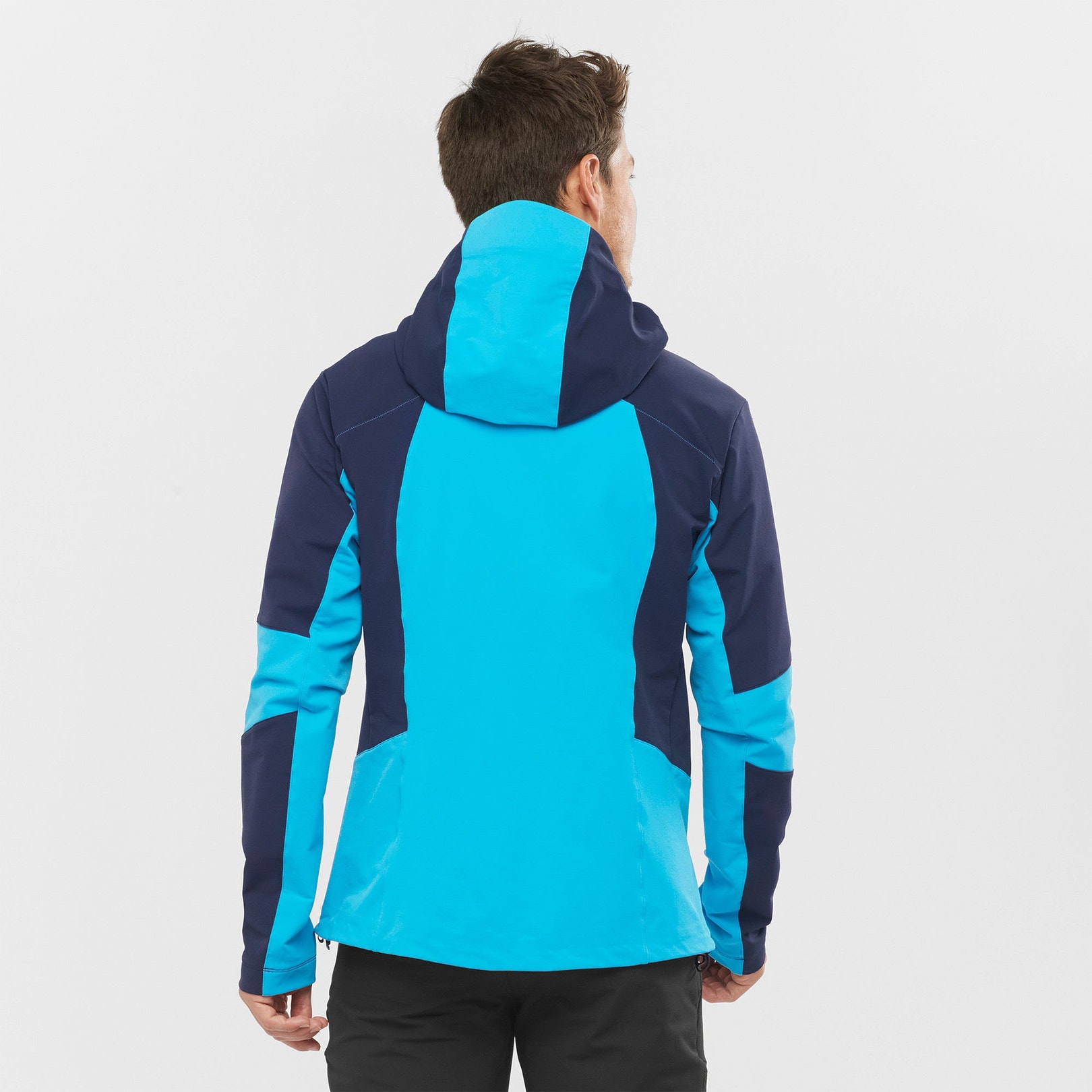 SALOMON BUNDA OUTPEAK SOFTSHELL HDY M NIGHT BLUE