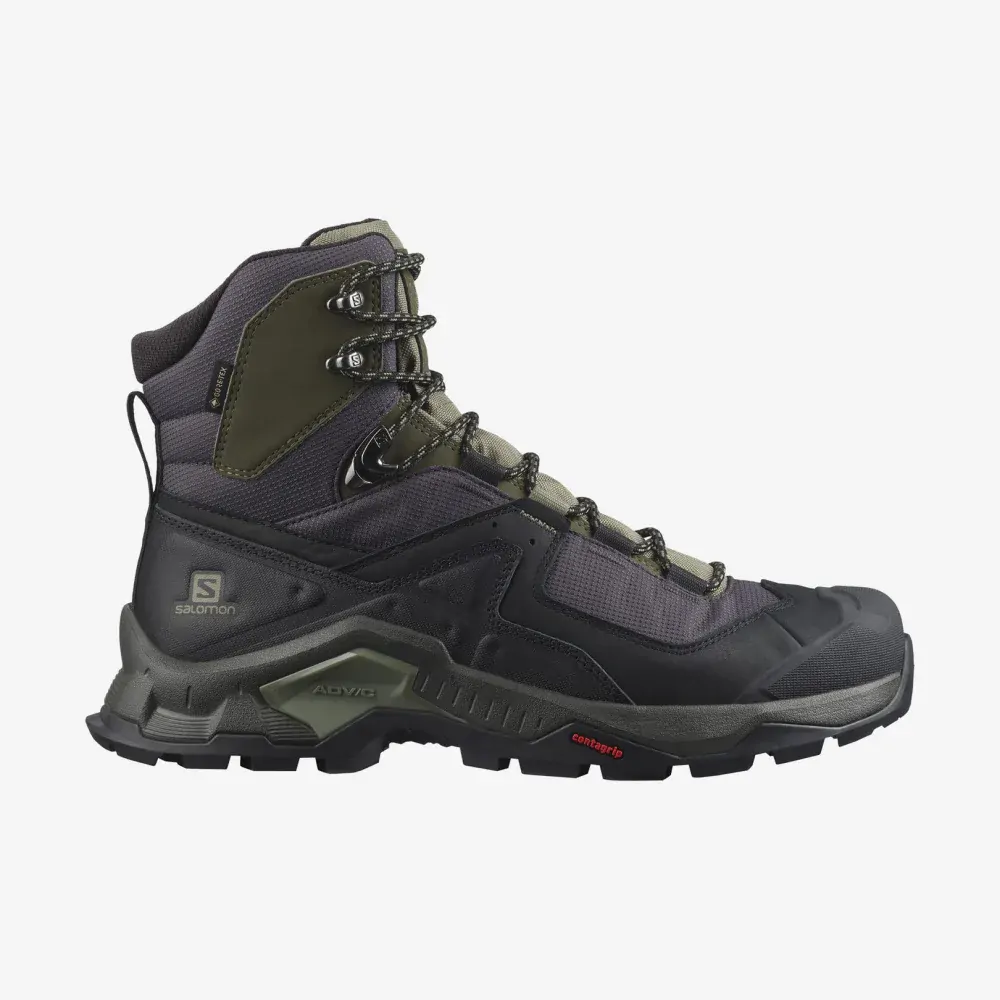 SALOMON OBUV QUEST ELEMENT GTX BLK/DEEP OLIVE