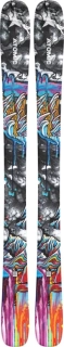 ATOMIC LYŽE BENT JR 110-130 BLK/MULTICOLOR