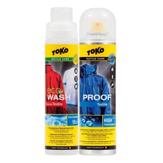 TOKO DUO PACK TEXTIL PROOF 250 ML+ TEXTILE WASH 250 ML