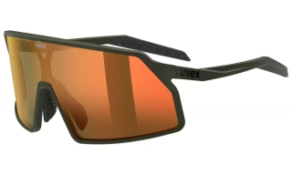 UVEX OKULIARE PACE STAGE RISE OLIVE/MIR.RED